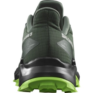 SALOMON - ALPHACROSS 5 - DARKEST SPRUCE / BLACK / GECKO GREEN - L47311700 - GIÀY THỂ THAO CHẠY ĐỊA HÌNH