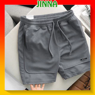 Quần short đùi nam, nữ vải tổ ong đẹp mẫu mới, quần đùi nam mùa hè thoáng mát - JINNA
