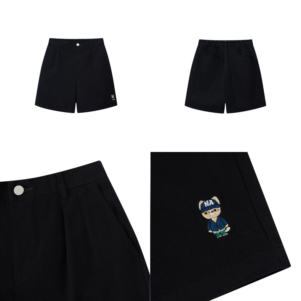 Ảnh Quần Short Kaki Unisex NOAM Original Fox - Màu Đen/ Trắng/ Xanh navy 3
