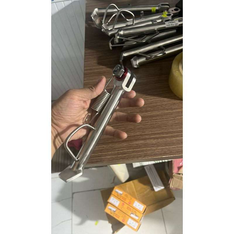 Chân Chống Nghiêng inox 304 ( combo kèm ốc + lò xo) | Shopee Việt Nam