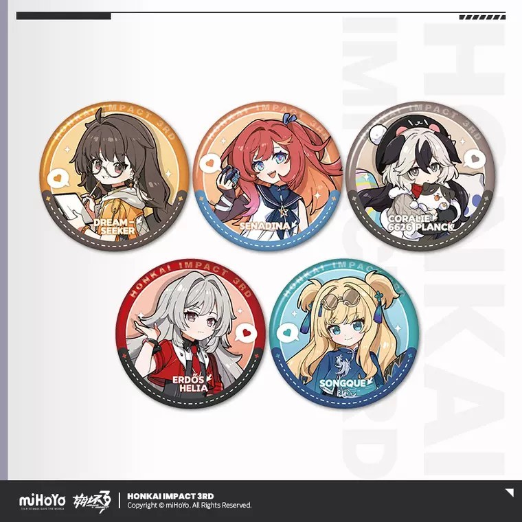 [Order] Huy hiệu Honkai Impact 4 | Shopee Việt Nam