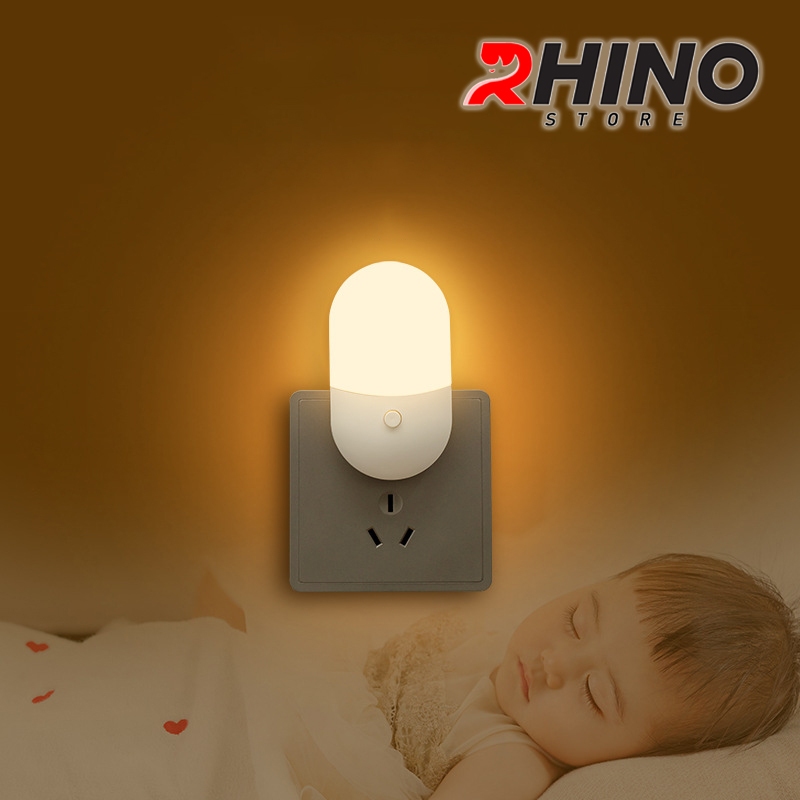 Ảnh Đèn ngủ 2 màu Rhino L802, nhẹ nhàng tiết kiệm điện 4