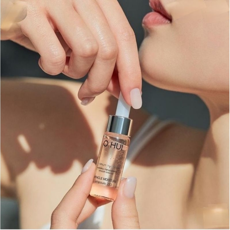 Combo 10 gói Tinh Chất Phục Hồi Da Ohui Miracle Moisture Ampoule 777