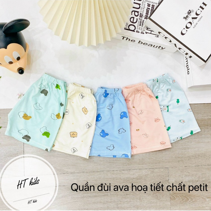 Quần chục đùi thun lạnh NHIỀU MÀU nhiều họa tiết dễ thương cho bé trai bé gái mesocshop