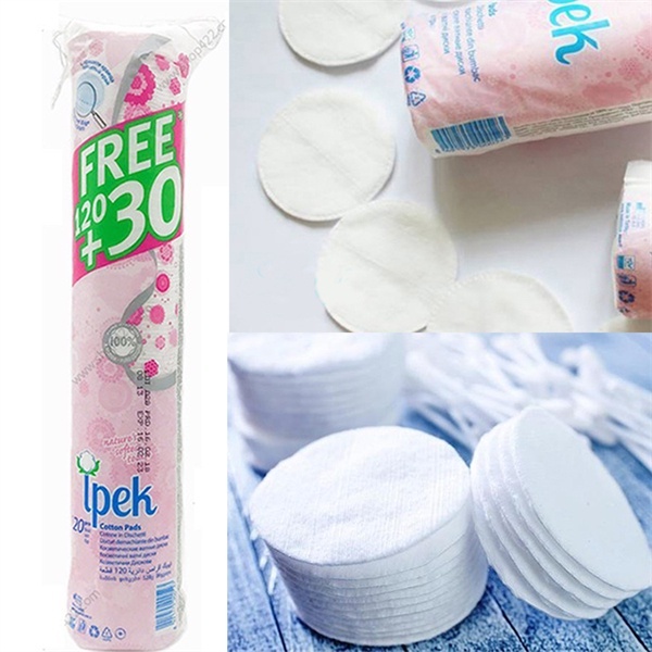 Bông tẩy trang cao cấp 150 miếng Ipek