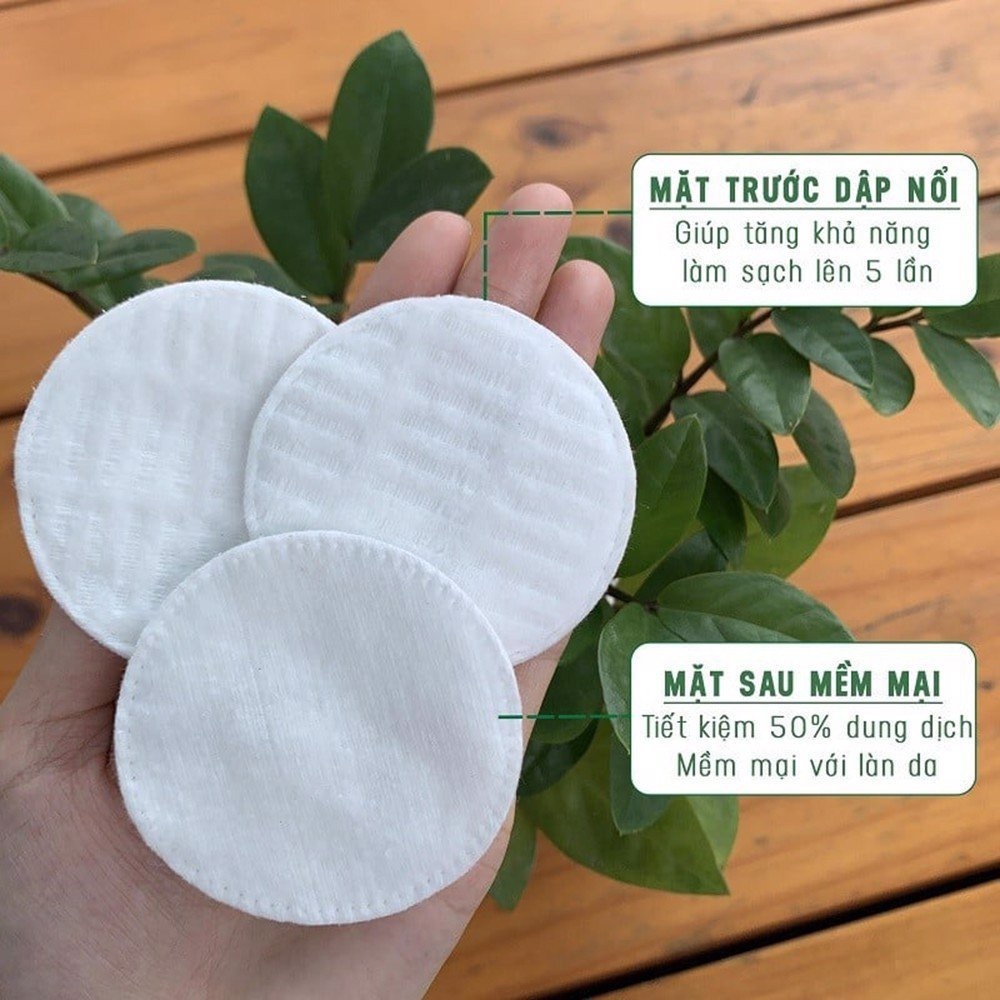 Bông tẩy trang cao cấp 150 miếng Ipek