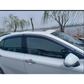 Vè Che Mưa Toyota Camry Có Viền Chị Mạ Inox Đẹp Hàng Loại Dày Cao Cấp