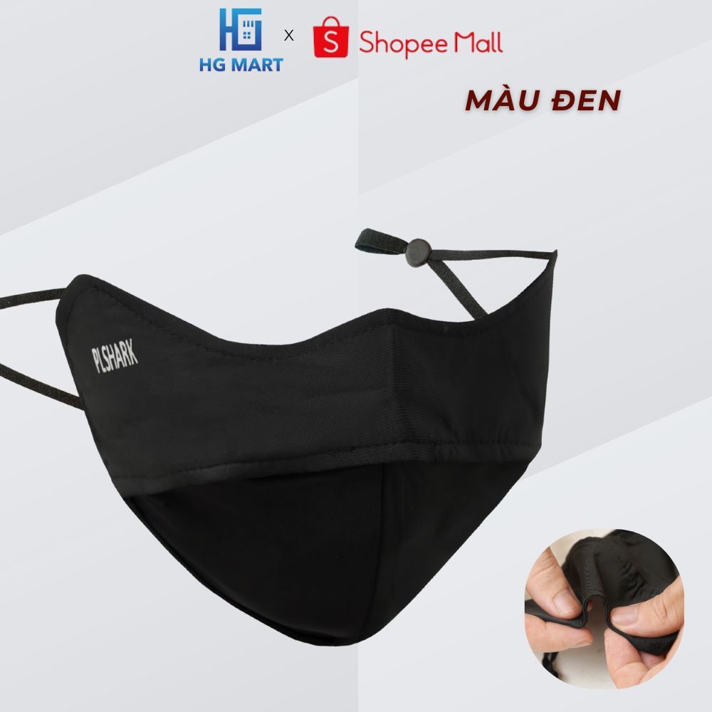 Khẩu trang chống nắng chống tia UV HGMART chất liệu bằng lụa mềm mịn mát thông thoáng [ HÀNG NHẬP KHẨU ]