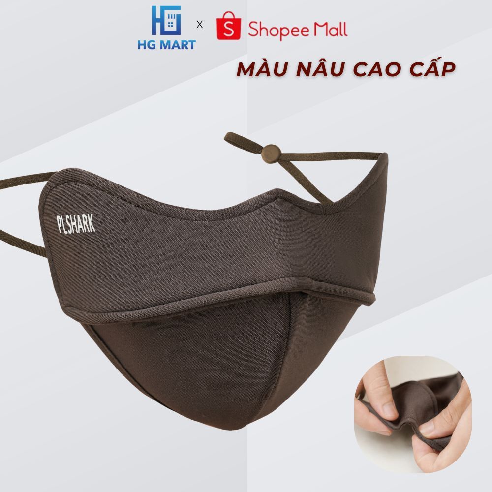 Khẩu trang chống nắng chống tia UV HGMART chất liệu bằng lụa mềm mịn mát thông thoáng [ HÀNG NHẬP KHẨU ]
