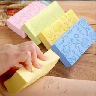 Mút tắm kỳ ghét tẩy tế bào chết 12,8x7x3,bông bọt biển mềm mại cho bé