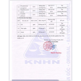 Kem làm sáng da giúp làm mờ thâm, nám và đều màu da Anlumin 50g