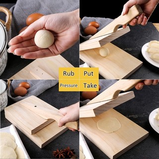 Dụng cụ ép cán bột vỏ bánh trung thu há cảo pizza (hàng phủ bóng)kích thước 20x20 cm