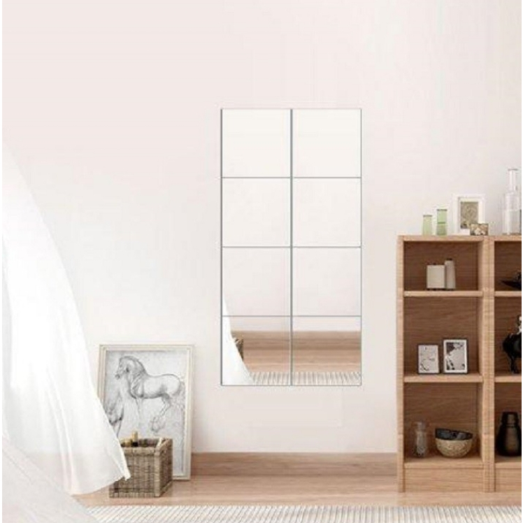 Ảnh Gương dán tường toàn thân Gương Decor nội thất trang trí dán tủ cao cấp đa dạng kích thước 2