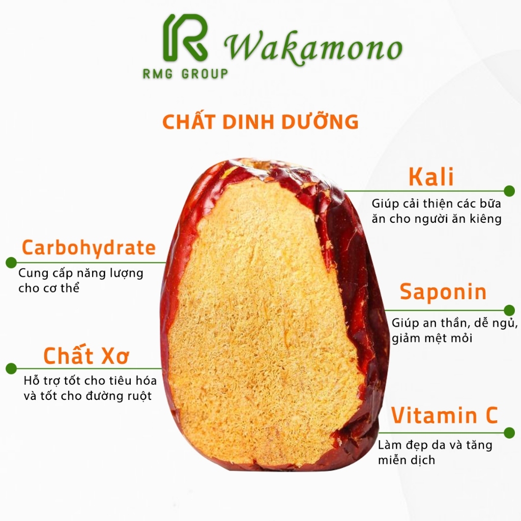 táo đỏ Wakamono Organic 1kg dòng Hoà Điền  (60-80 quả/1kg)+ 1kg dòng Nhược Khương 200-220quả/kg
