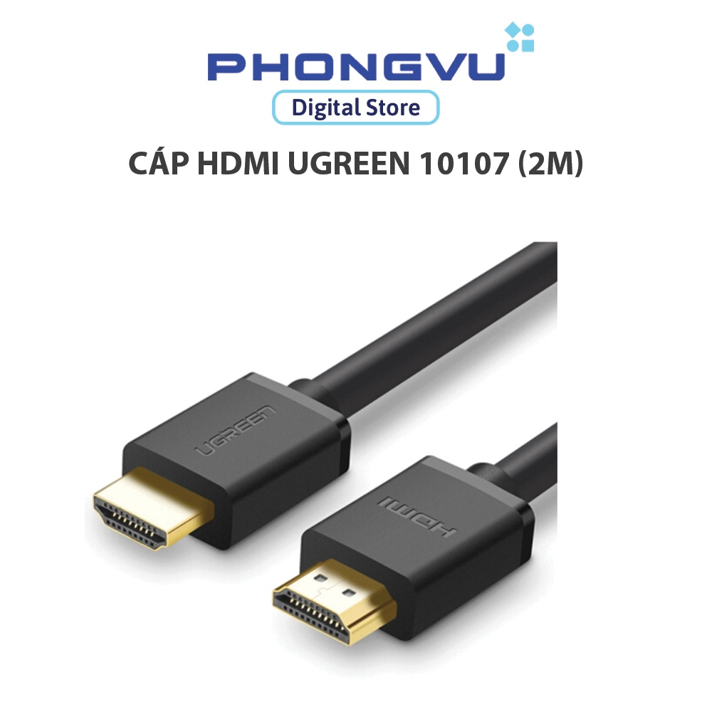 Cáp HDMI Ugreen 10107 (2m) - Bảo hành 18 tháng | Shopee Việt Nam