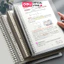 Sổ Còng Deli Bìa Sổ Còng Sắt Nhựa A4 B5 A5 Sổ Tay Binder Thay Được Giấy Kẻ Ngang Caro Làm Sổ Ghi Chép