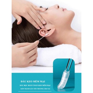 Bộ Lấy Ráy Tai Keo Dính 24 Cây – An Toàn, Không Đau, Tái Sử Dụng, Thân Thiện Môi Trường Cho Gia Đình