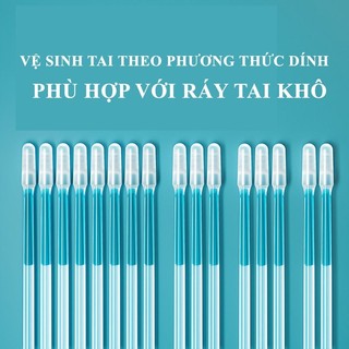 Bộ Lấy Ráy Tai Keo Dính 24 Cây – An Toàn, Không Đau, Tái Sử Dụng, Thân Thiện Môi Trường Cho Gia Đình