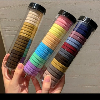 T&T0088 set hộp 20 chun buộc tóc nhiều màu cho bé