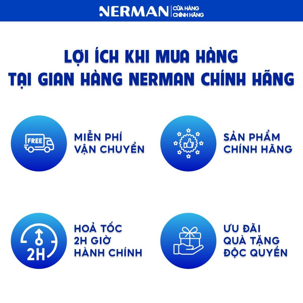 Ảnh Lăn khử mùi cho nam dạng sáp mát lạnh hương nước hoa cao cấp,không để lại vệt ố vàng,hiệu quả 72h Nerman Power Fresh 18g 4