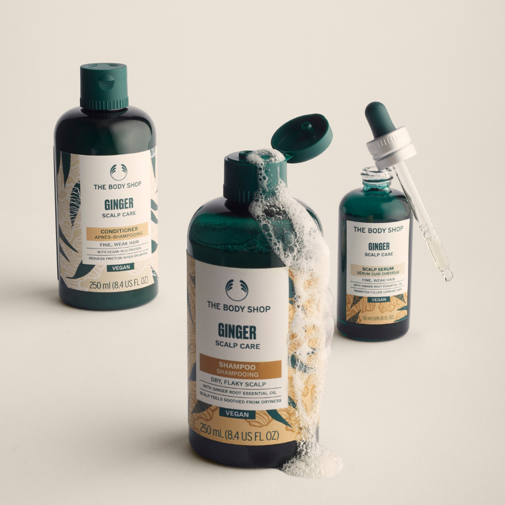 Ảnh Dầu gội gừng Ginger Scalp Care Shampoo The Body Shop 2