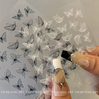 Sticker bướm lụa , 5d các mã mẫu mới nhất