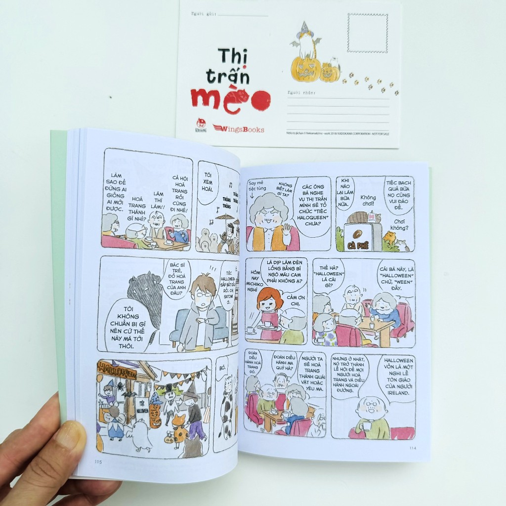 Ảnh Thị Trấn Mèo - Truyện tranh Manga ( Cập nhật các tập) - Sách Kim Đồng 1