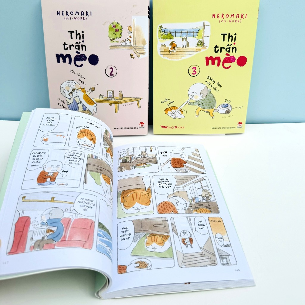 Ảnh Thị Trấn Mèo - Truyện tranh Manga ( Cập nhật các tập) - Sách Kim Đồng 3