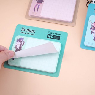 Giấy Note Ghi Chú CLASSMATE 40/60 Sheets, Giấy Nhớ Hình Macaron Zodiac Có Keo Dán Tiện Dụng CL-SN019/SN022