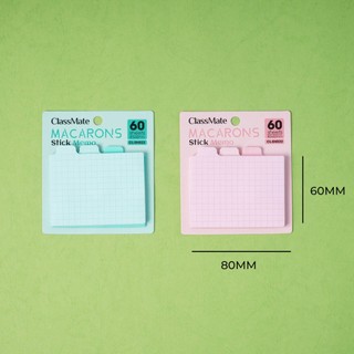Giấy Note Ghi Chú CLASSMATE 40/60 Sheets, Giấy Nhớ Hình Macaron Zodiac Có Keo Dán Tiện Dụng CL-SN019/SN022