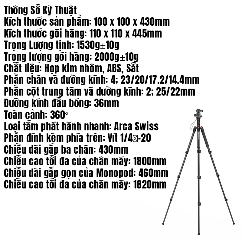 Chân Máy Ảnh SmallRig AP-02 - Du Lịch Nhẹ 4222, SmallRig Kit Video 4221 ...
