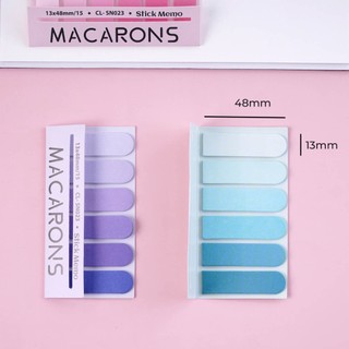 Giấy Note Đánh Dấu Trang CLASSMATE Sticky Note, Giấy Nhớ Ghi Chú Hình Macaron Nhiều Màu Tiện Dụng Cl-SN023/SN024/SN025