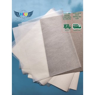 Combo 100 tờ 20x25cm giấy nến, giấy lót quần áo, giấy lót hai mặt bóng