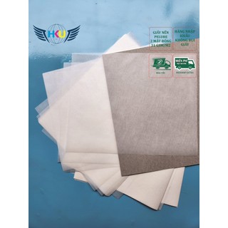 Combo 100 tờ 20x25cm giấy nến, giấy lót quần áo, giấy lót hai mặt bóng