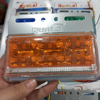 Combo 8 Đèn led sườn, đèn led hông xe tải Runlai 5006 điện 12v và 24v.