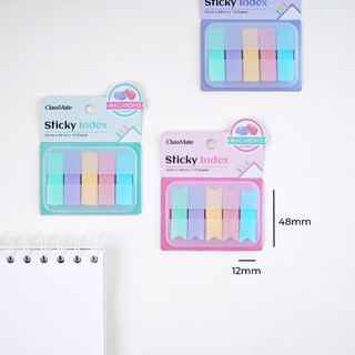 Giấy Note Đánh Dấu Trang CLASSMATE Sticky Note, Giấy Nhớ Ghi Chú Hình Macaron Nhiều Màu Tiện Dụng Cl-SN023/SN024/SN025