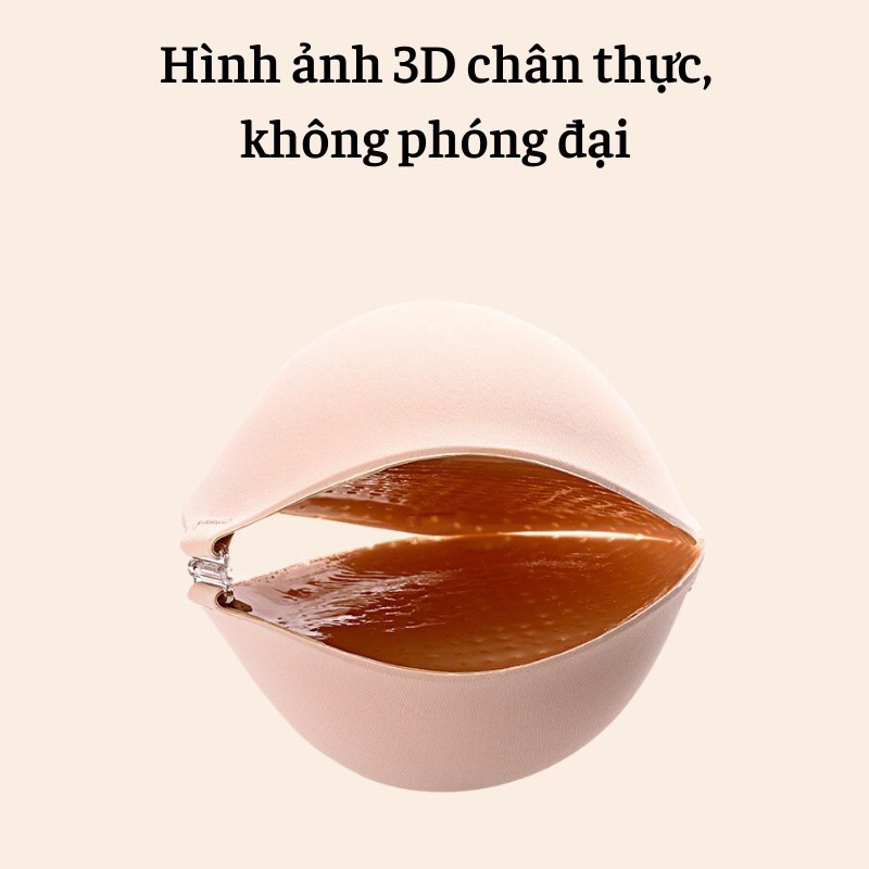 Áo Dán Nâng Ngực Tạo Khe Đệm Dày 6cm Cài Trước Kèm Dây Trong DN05