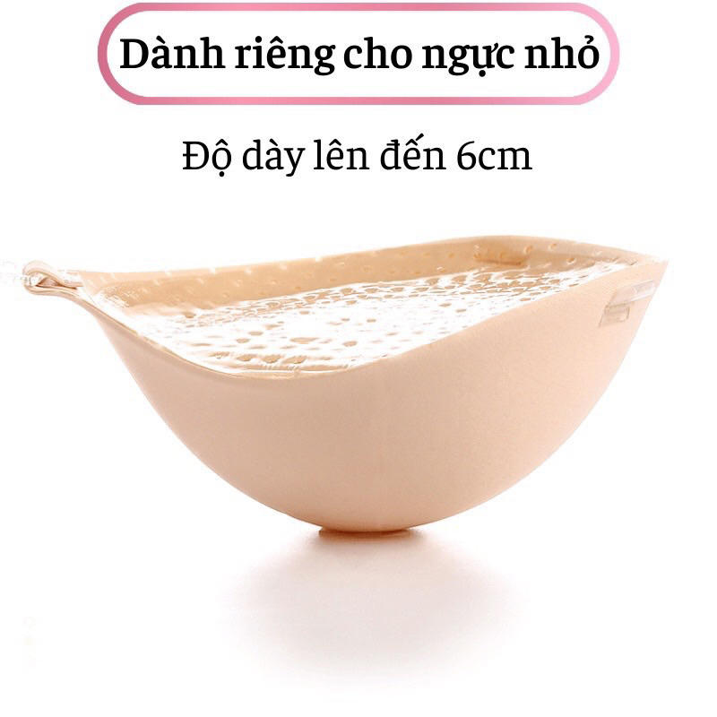 Áo Dán Nâng Ngực Tạo Khe Đệm Dày 6cm Cài Trước Kèm Dây Trong DN05