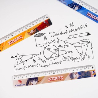 Thước Kẻ 20cm CLASSMATE In Hình Zodiac Macaron, Chất Liệu Nhựa Cao Cấp Dành Cho Học Sinh CL-RL206/ RL207