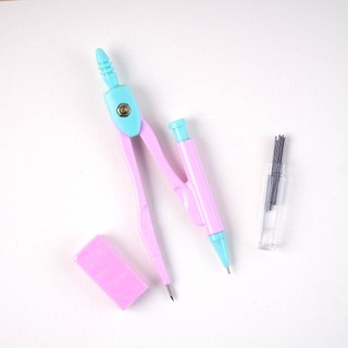 Bộ Dụng Cụ Compa 7 Món CLASSMATE Hình Thỏ Funtime Có Compa, Thước Eke, Bút Chì, Gôm Tẩy Cho Bé Học Toán CL-CM218