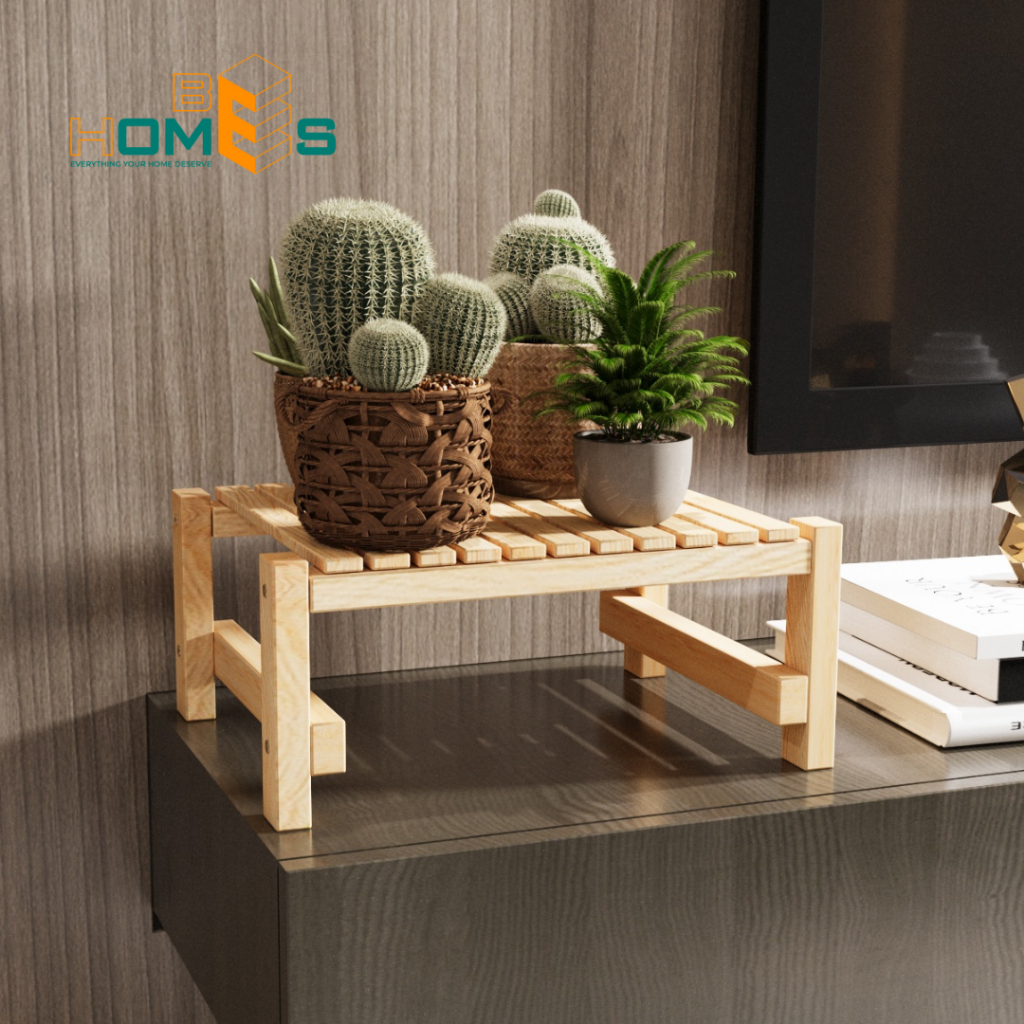 Ảnh Kệ gỗ đa năng 1 tầng Behomes 1