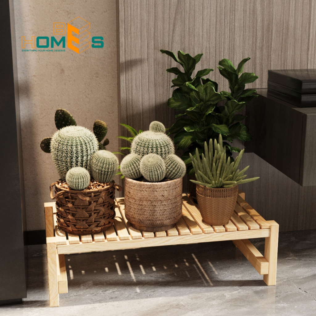 Ảnh Kệ gỗ đa năng 1 tầng Behomes 3