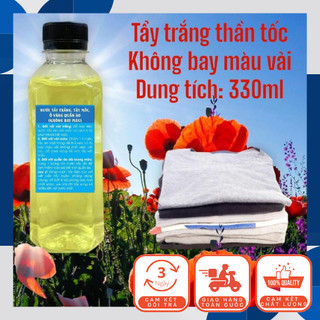Nước Tẩy Trắng Quần Áo 330ml, không làm bay màu quần áo màu