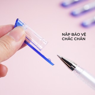 Bút Gel Ngòi 0.5mm Classmate Bút Nước Xanh Đen Viết Trơn Mực Ra Đều Dùng Viết Bài, Ghi Chép, Ký Cho Học Sinh, Văn Phòng