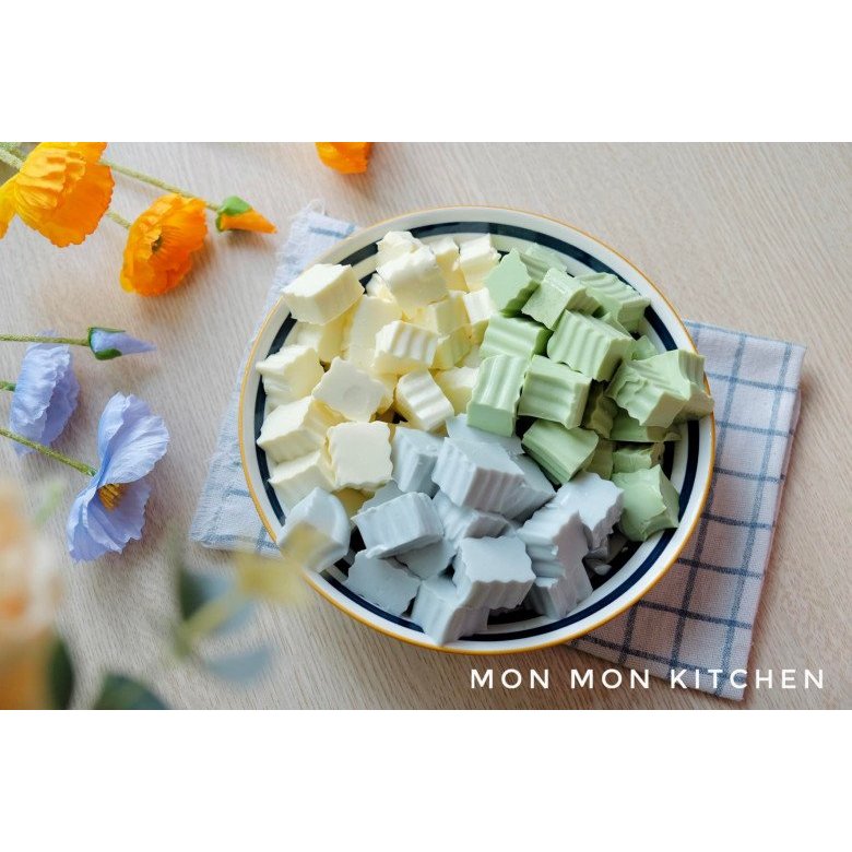 500g Bột tự nấu thạch khúc bạch và panna cotta tại nhà
