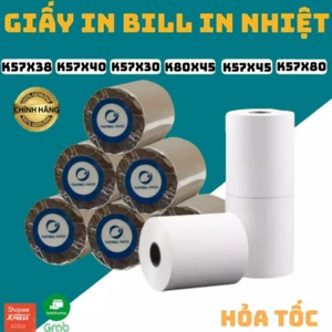 GIẤY IN BILL K80 K57 K58 POS BÁN HÀNG GIẤY IN NHIỆT GIẤY IN HÓA ĐƠN NHÀ HÀNG QUẸT THẺ CAFE SHOP QUÁN ĂN