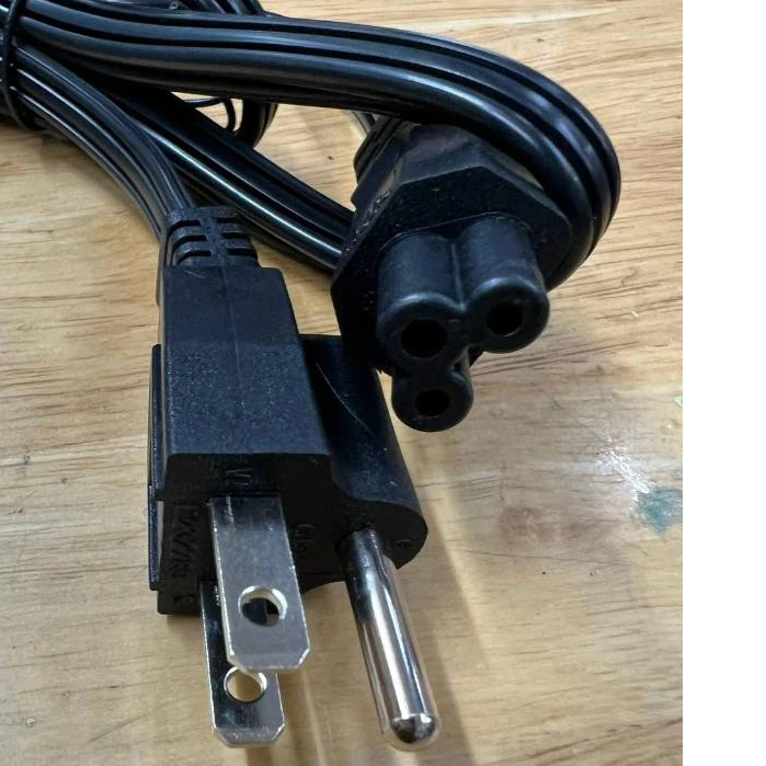 Dây nguồn laptop 2 chấu, Dây nguồn laptop 3 chấu mỹ cho laptop xịn, zin theo laptop