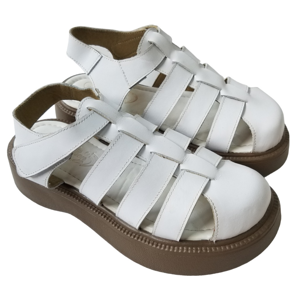 Giày sandal nữ da bò BIGGBEN Cao 4 Phân HKD855