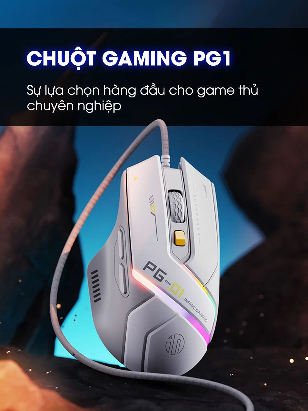 Review Chuột Gaming SIDOTECH INPHIC PG1