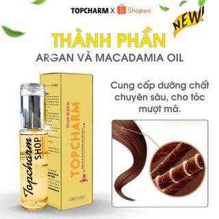 Serum dưỡng tóc phục hồi hư tổn giảm gãy rụng tóc kích thích mọc tóc lưu hương 24h TOPCHARM 100ML